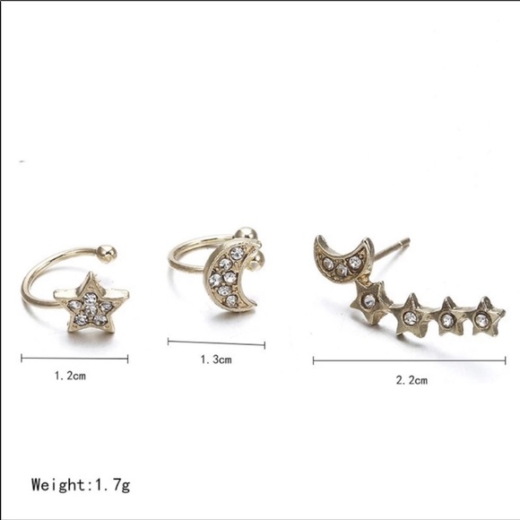 Earring cuff set - Picture 2 of 6